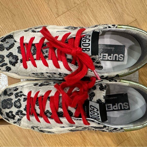 Perfect condition Golden Goose sneakers! Leopard print - Picture 5 of 6